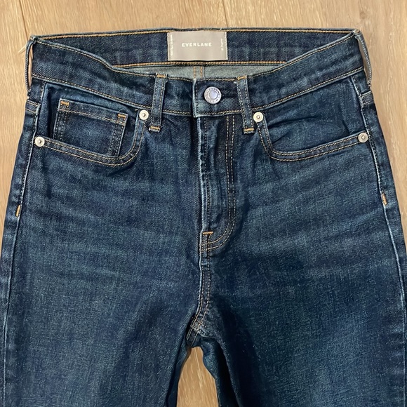 Everlane bootcut dark jeans size 25 - Picture 2 of 4